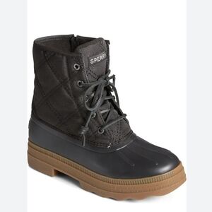 Sperry Kids Black and Brown Boots